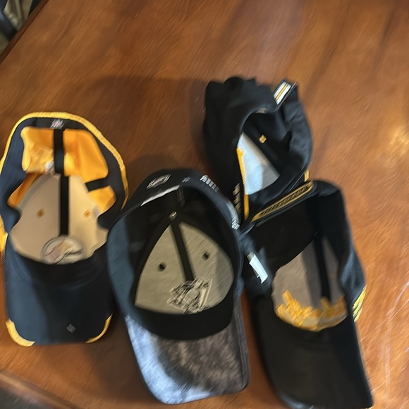 4 Hats 🧢 Pittsburgh Sports NFL Pirates & Penguins Hat Set - Picture 7 of 7